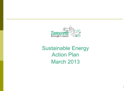 Energy Company Obligation - Tamworth Borough Council