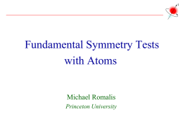 Precision atomic physics tests of P, CP, and CPT symmetries