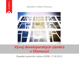 prezentace - město Olomouc