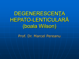 Degenerescen_a hepato-lenticularã