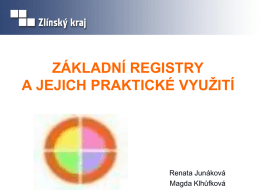 Prezentace - Základní registry 2012