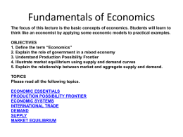 Macroeconomics Essentials