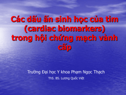 cardiac - Đại học Y khoa Phạm Ngọc Thạch