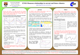 ENSO-Monsoon relationships in current and future climates