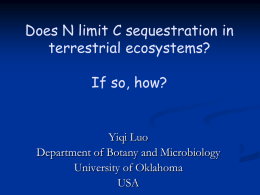 Powerpoint - Department of Biological Sciences