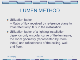 B 4b lumen method