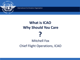 What is ICAO and Why Should You Care?