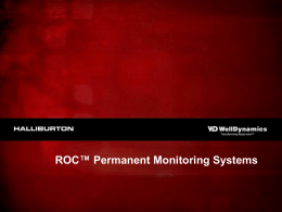 ROC™ Permanent Monitoring Systems