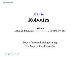 Introduction - Mechanical & Aerospace Engineering
