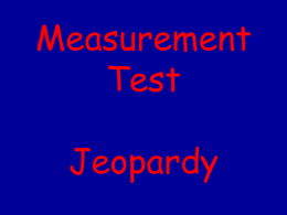 Let`s Play Jeopardy