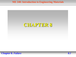 AND = ME 240: Introduction to Engineering Materials