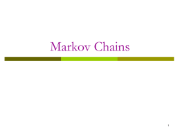 Markov chain and MH