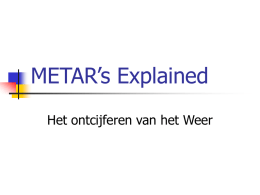 METARs Explained