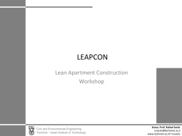 Basic LEAPCON Slides
