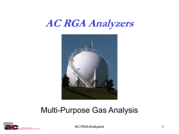 AC RGA Analyzers
