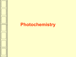 Photochemistry