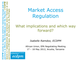Market Access Regulation