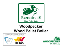 15kW Executive Wood Pellet Boiler