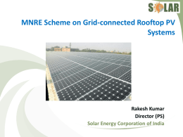 SOLAR ENERGY: CHALLENGES AND OPPORTUNITIES