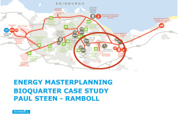 District Heating Masterplanning - Edinburgh BioQuarter
