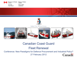 Canadian Coast Guard at a glance