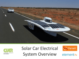 Electrical System Overview