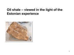 lecture 07-04-2010.oils shale