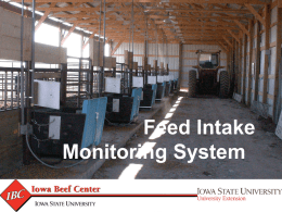 Feed Intake System PowerPoint Presentation
