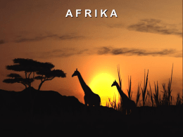 Afrika_-_prirodna_charakteristika