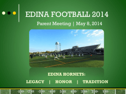 Edina Football 2011 - Edina Public Schools