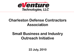 eVenture - Charleston Defense Contractors Association