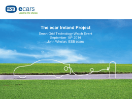 The ecar Ireland Project