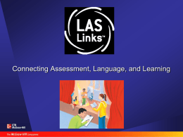 LAS Links Training Presentation