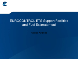 Cooperation with Eurocontrol - An Aviation Inventory Data