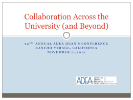 Ann Boyle: Collaboration Across the University (and Beyond)