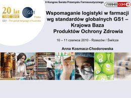 Anna Kosmacz-Hodorowska - Świat Przemysłu Farmaceutycznego