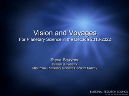Electronic Presentation - Lunar and Planetary Institute