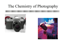 Chemistry of Photography PPT