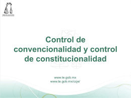 Control de Convencionalidad - Ieepco
