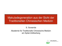 Fu - Yang - Akademie für Traditionelle Chinesische Medizin