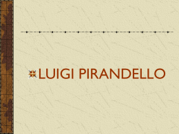 LUIGI PIRANDELLO