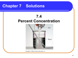 7.4 Percent Concentration