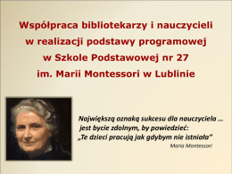 Prezentacja SP nr 27 w Lublinie #1