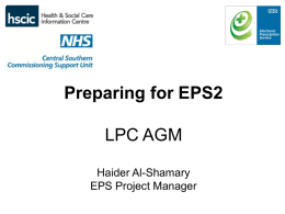 LPC EPSr2 presentation