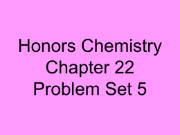 Answers to Chapter 22 Problem Set 5