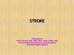 PowerPoint Stroke PGH - Plantation General Hospital
