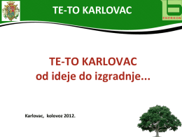 Slide 1 - Grad Karlovac