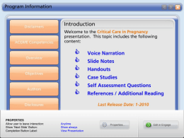 Managing a Pregnant Patient - Thomas Jefferson University