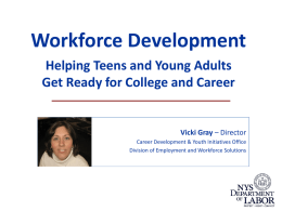 Workforce Development - New York State Afterschool Network