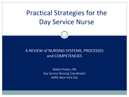 PETERS-R_Day Services Nursing_PPT